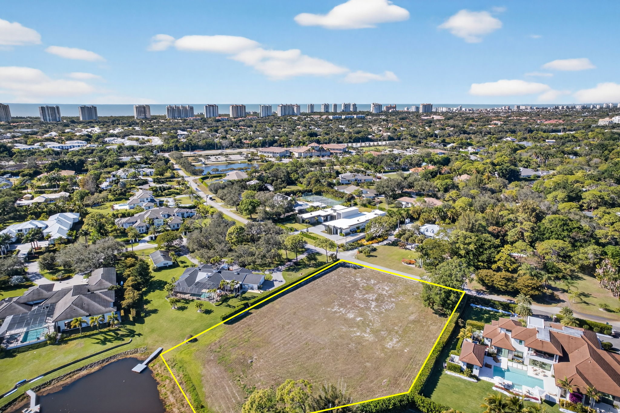 Aerial Rear Exterior 2 - lot line