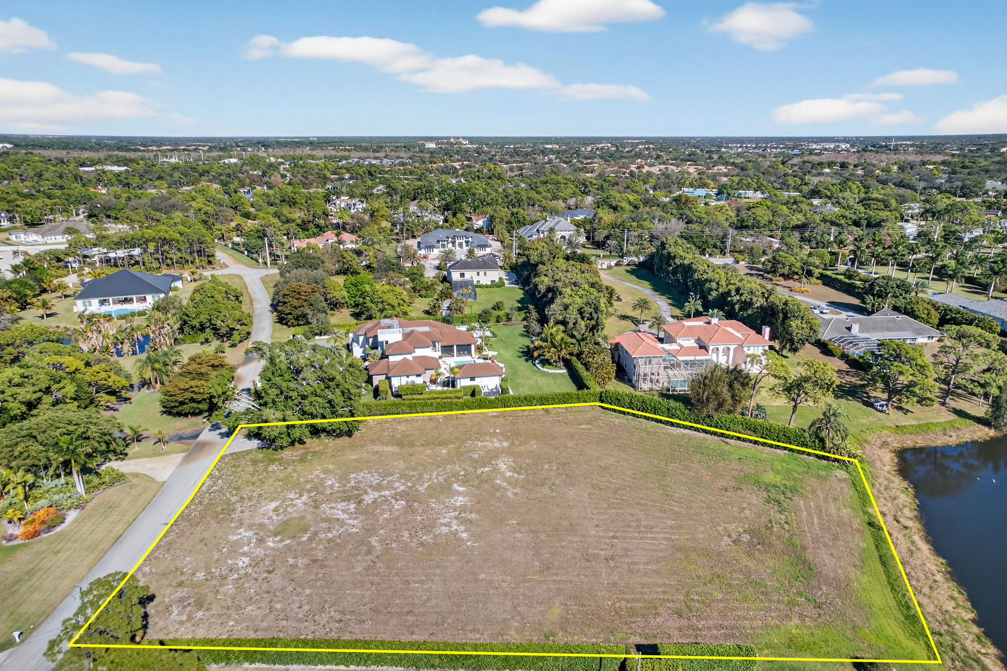 Aerial Side Exterior 2 - lot line