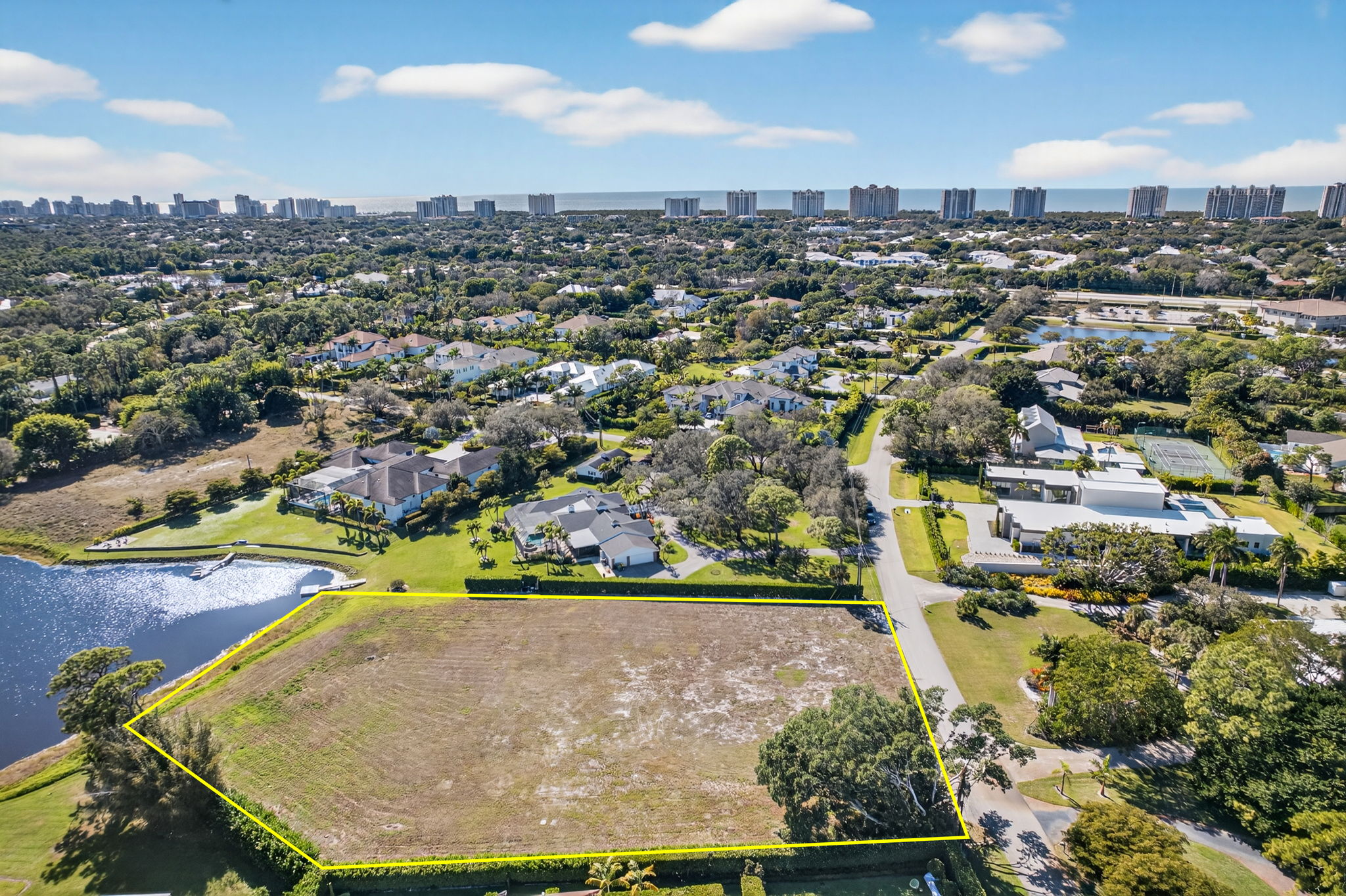 Aerial Side Exterior 1 - lot line