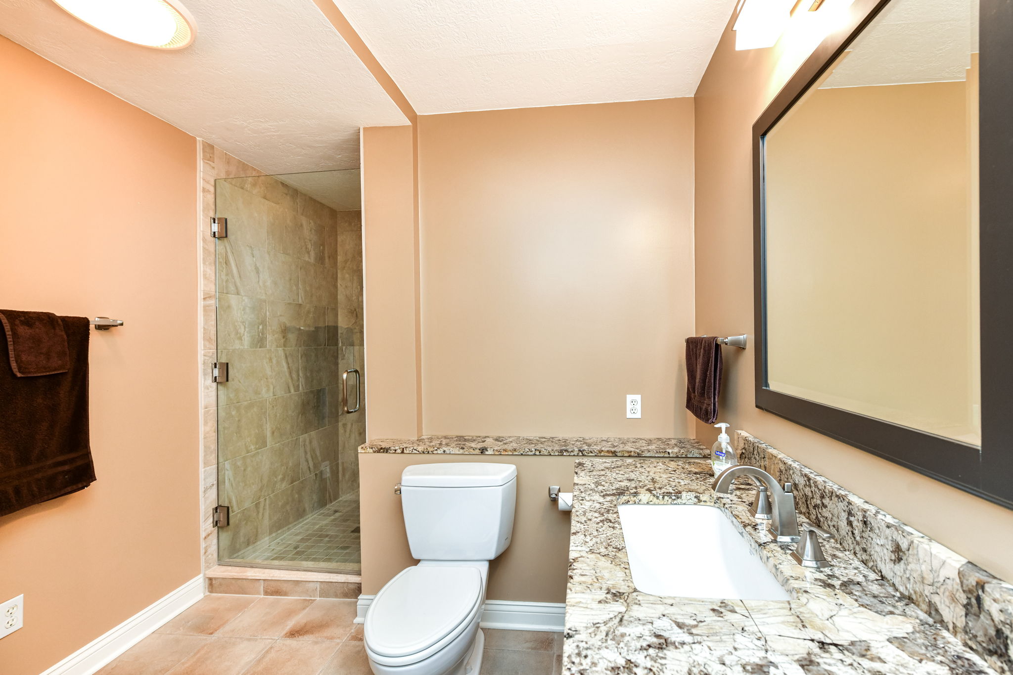 Full Bathroom in the Lower Level