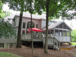Exterior photo from 2025 showing leaves in full bloom