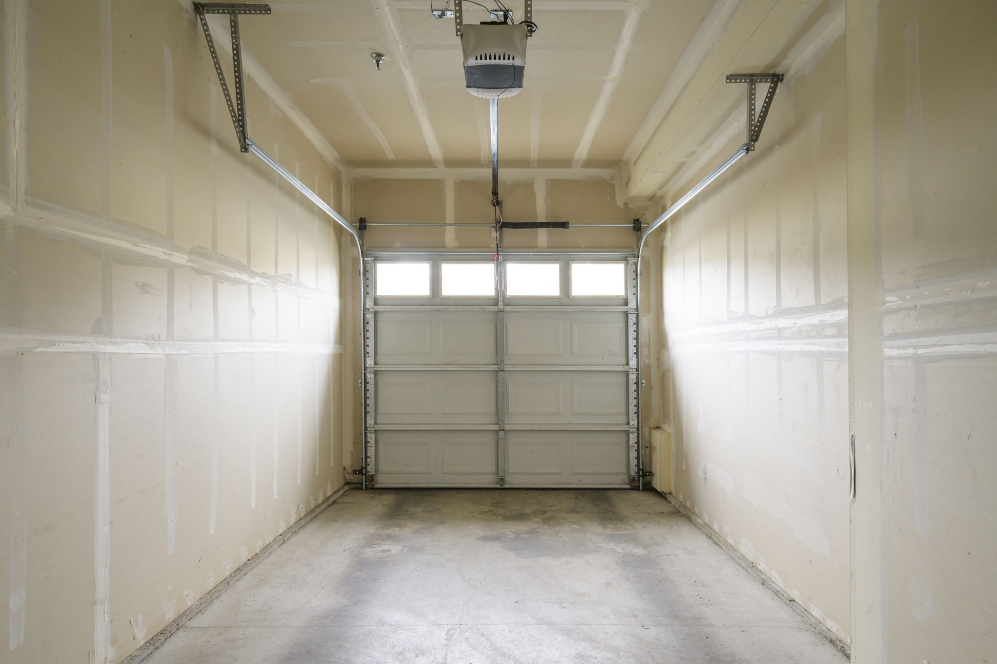 1-car garage, with extra parking in front of garage & off-street