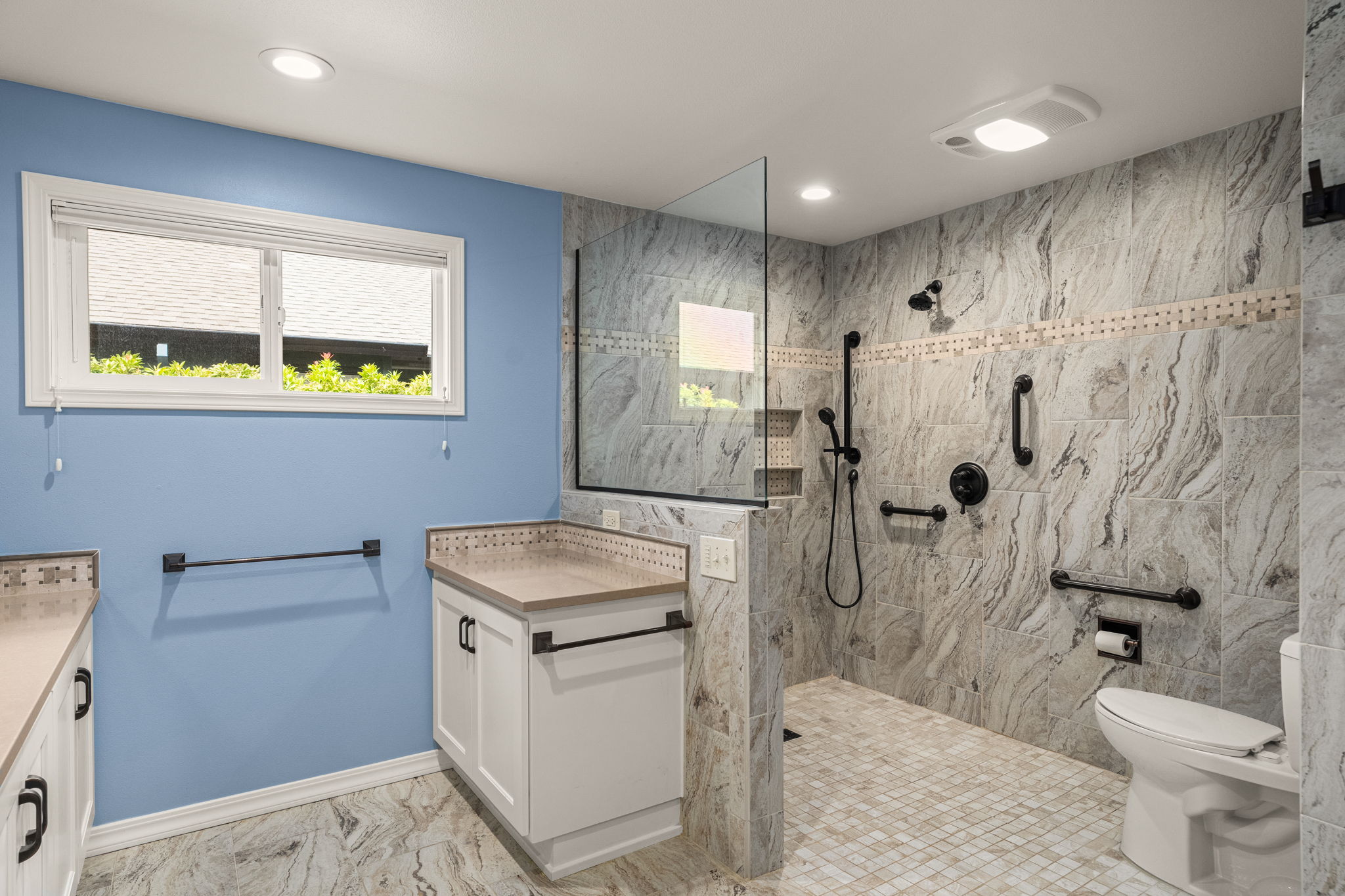 Owner's Suite Bathroom - Walk-in/Roll-in Shower