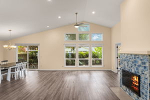 Living Room/Dining Room - Ceiling Fan
