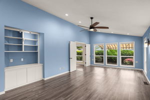 Owner's Suite Bedroom - Vaulted Ceilings