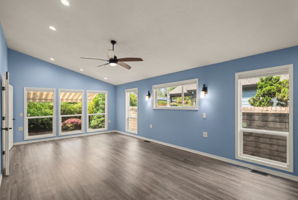 Owner's Suite Bedroom - Vaulted Ceilings