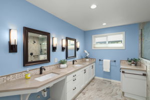 Owner's Suite Bathroom - Double Sinks
