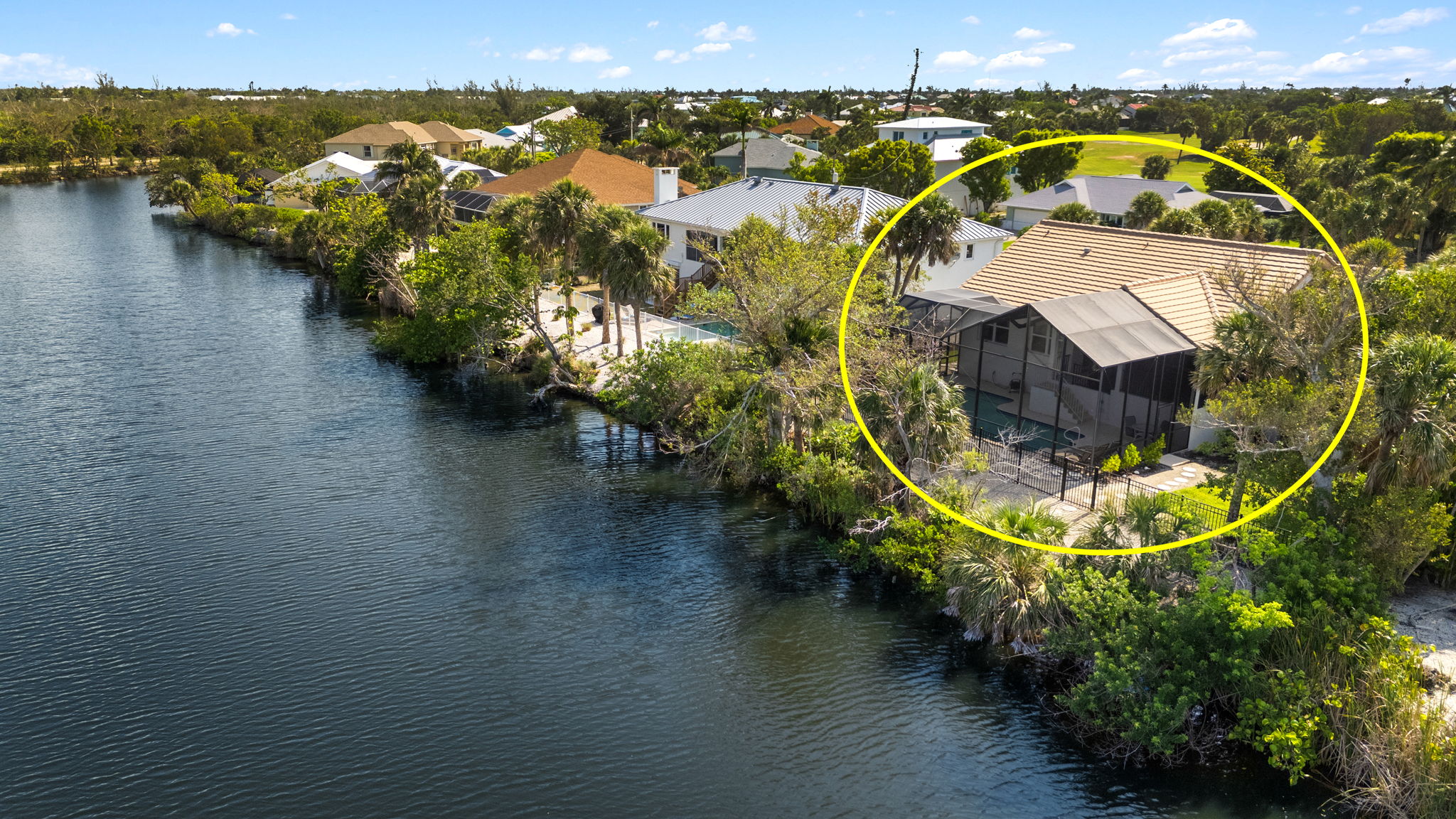 Aerial Rear Exterior 2 of 2 -Circles