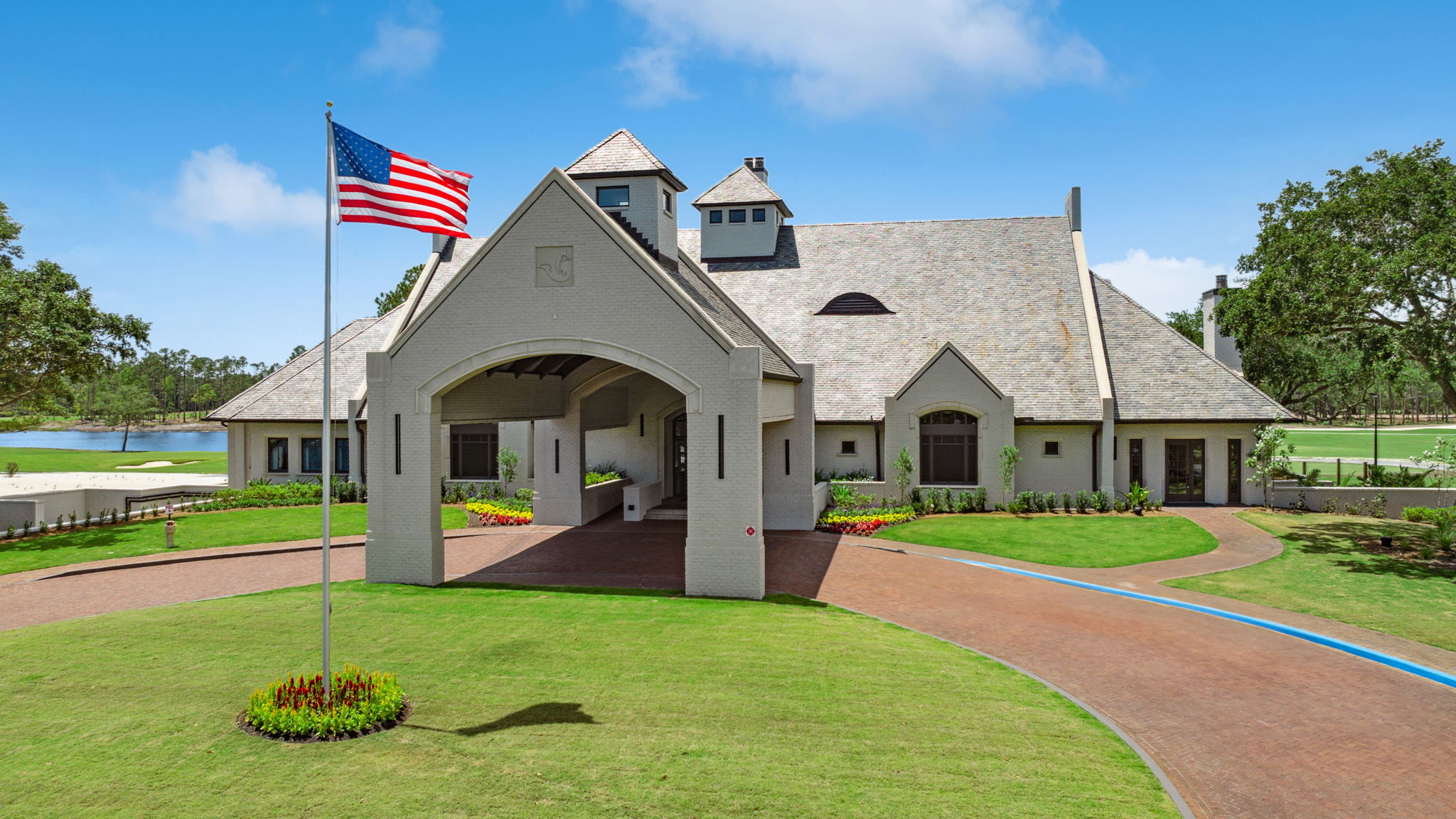 Aerial View of Clubhouse
