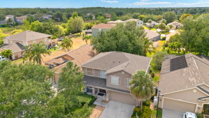 Aerial Front Exterior