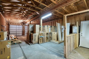 Interior of Outbuilding