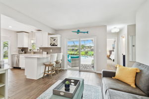 Family Room open to kitchen and Lanai