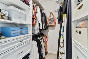 Primary Walk-in Closet