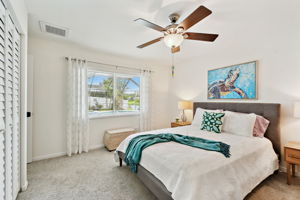 Bedroom 2 w/double closet