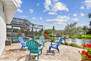 Open Patio, ideal for firepit