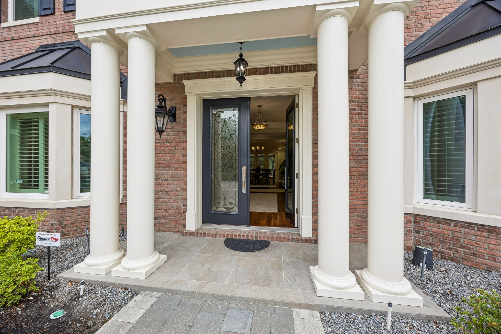 Covered Entrance
