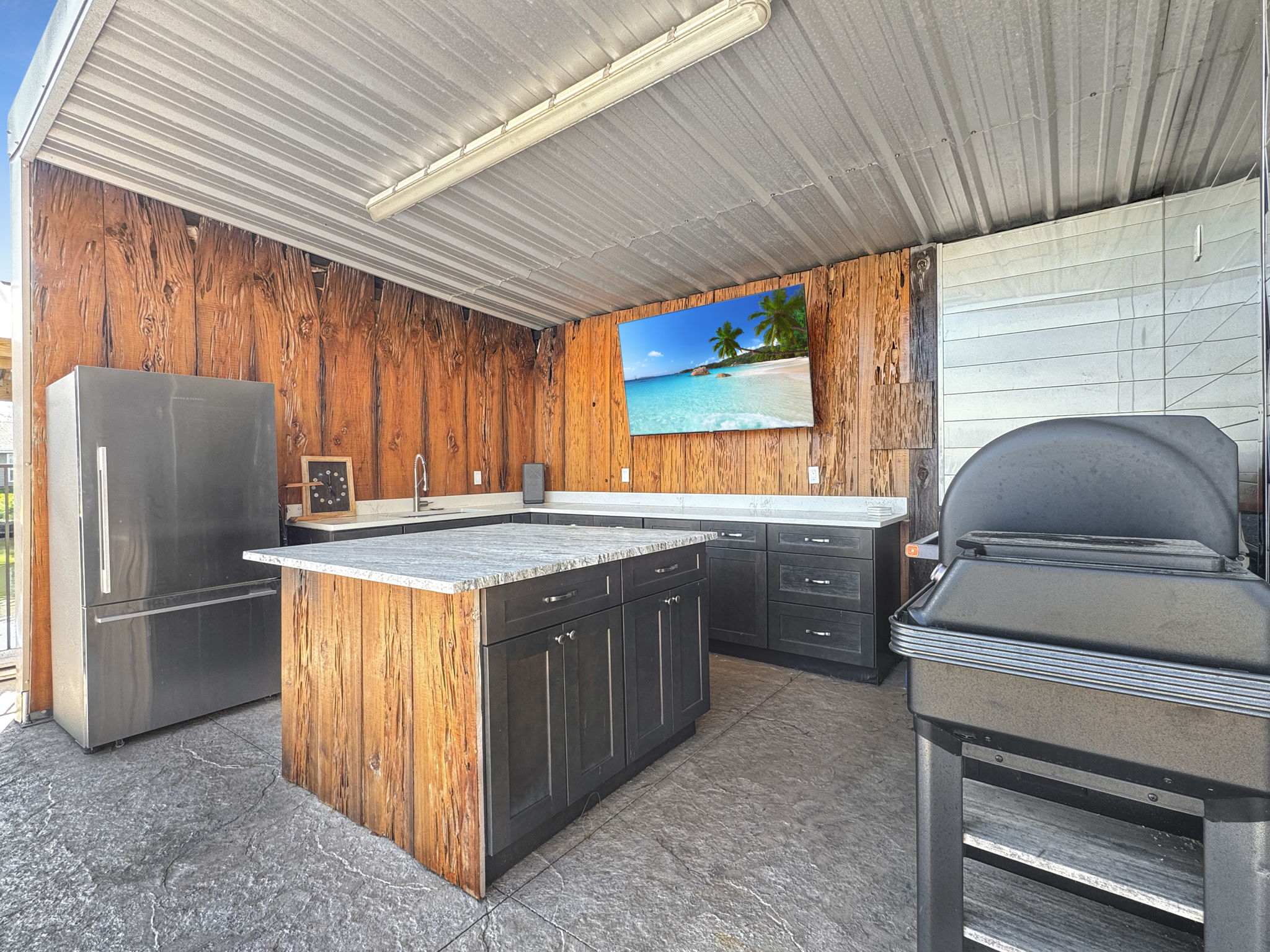 Outdoor Cabana Kitchen Cabana