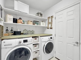 Laundry romm