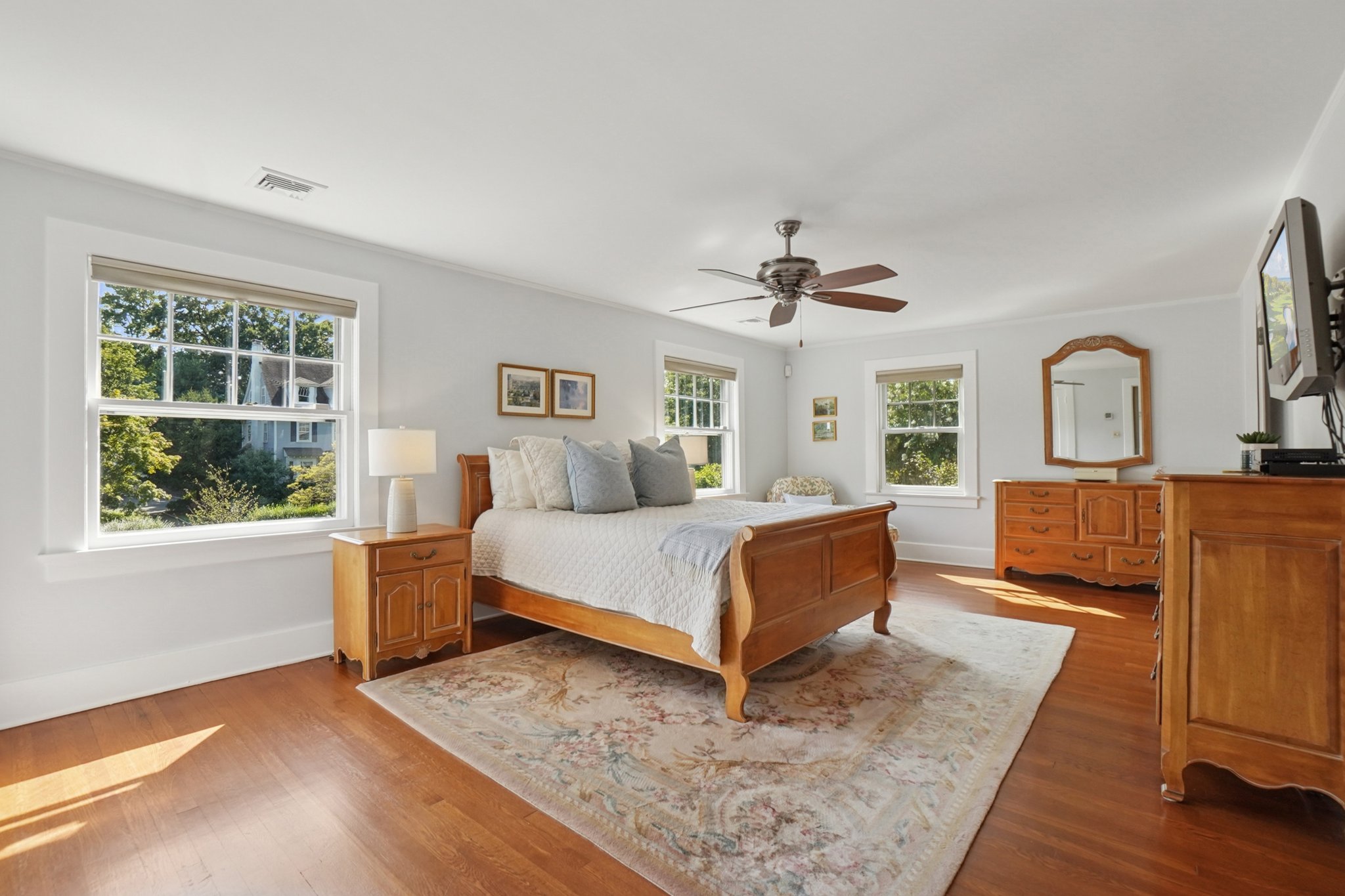 Primary ensuite. An oasis on the second floor, designed for quiet luxury and everyday ease!