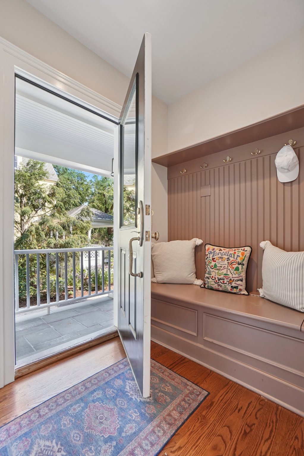 This isn’t just a mudroom-it’s Montclair living with space for boots, bags, and everything else!