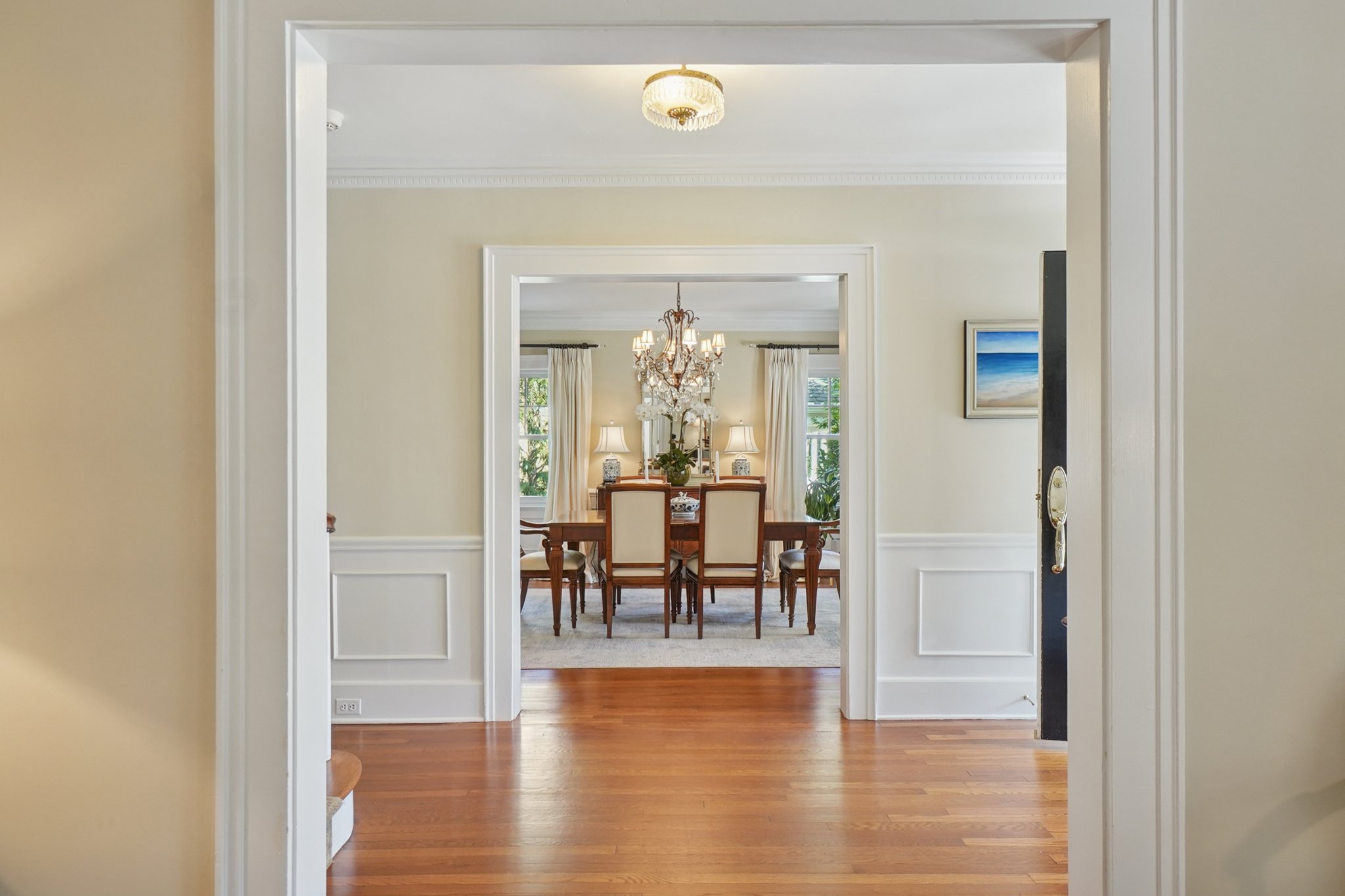 1920s craftsmanship shines here-graceful moldings, timeless details, and the kind of character you simply can’t replicate today.