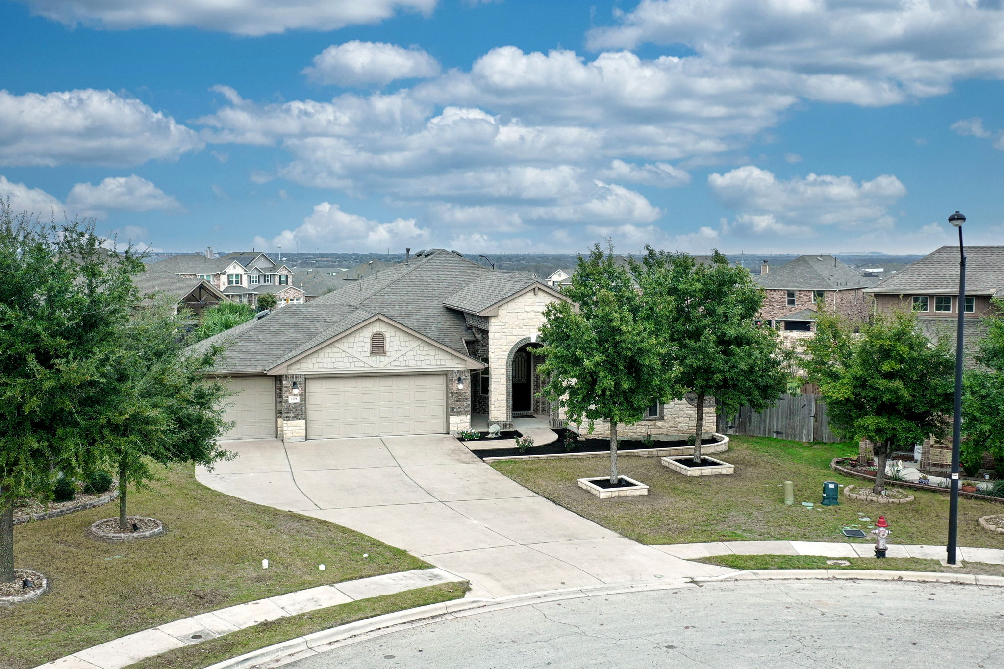 Aerial of House