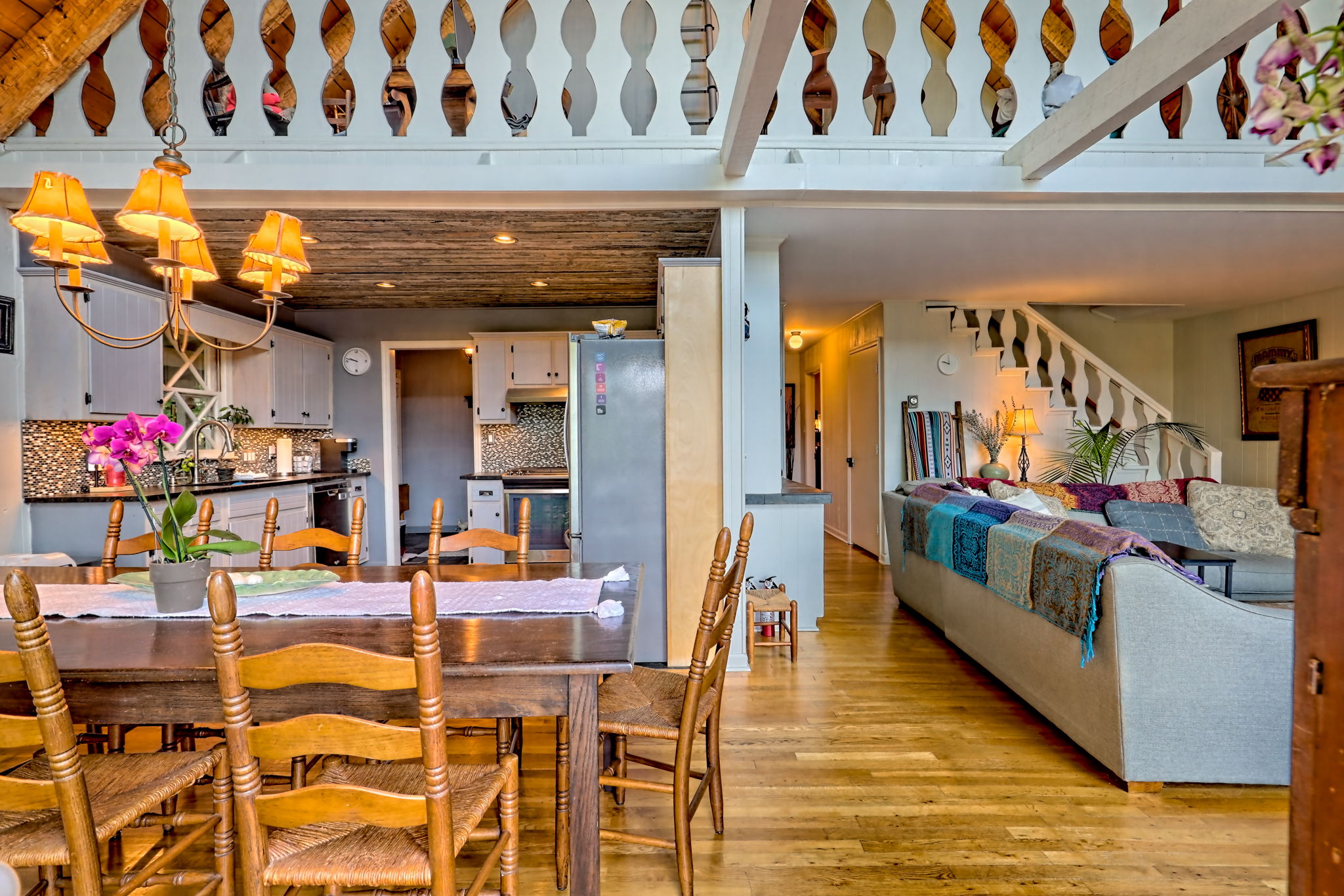 Dining Room, Living Area, Kitchen