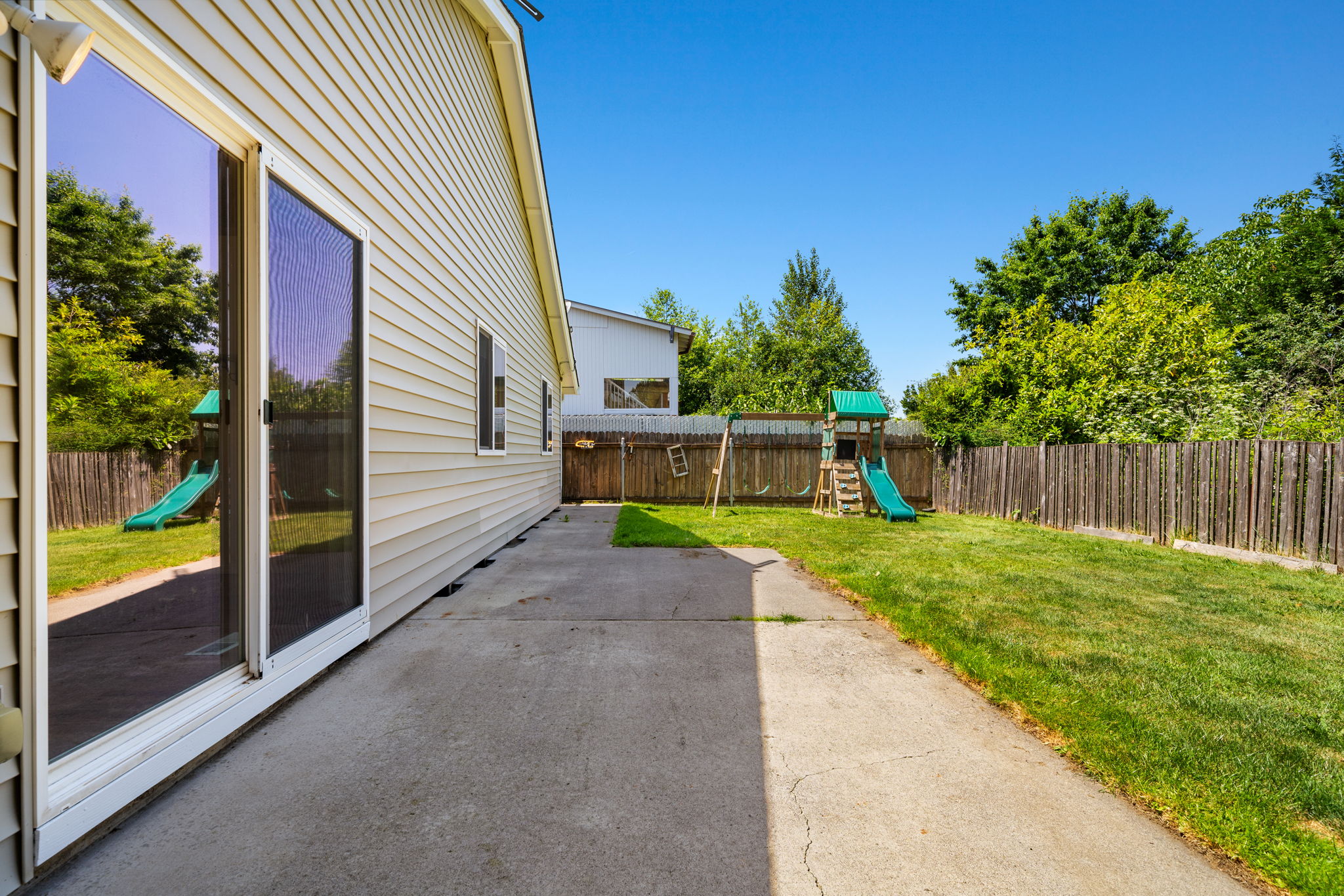 Back Yard and Patio
