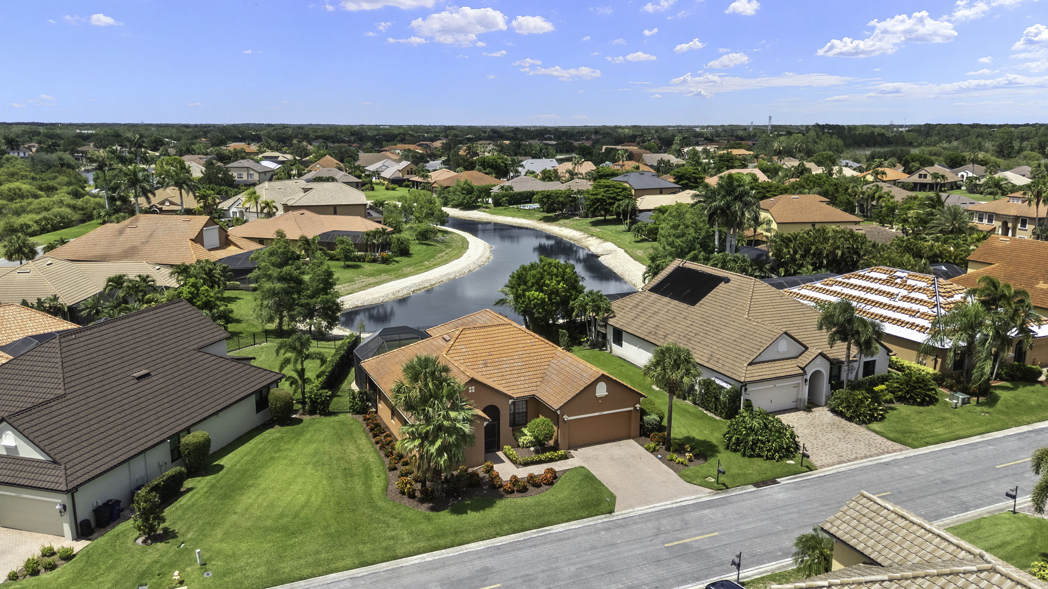 Aerial Front Exterior 3