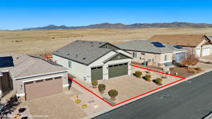 Aerial Front (1) Lot Lines