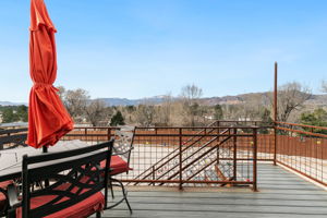 Deck and View from ADU