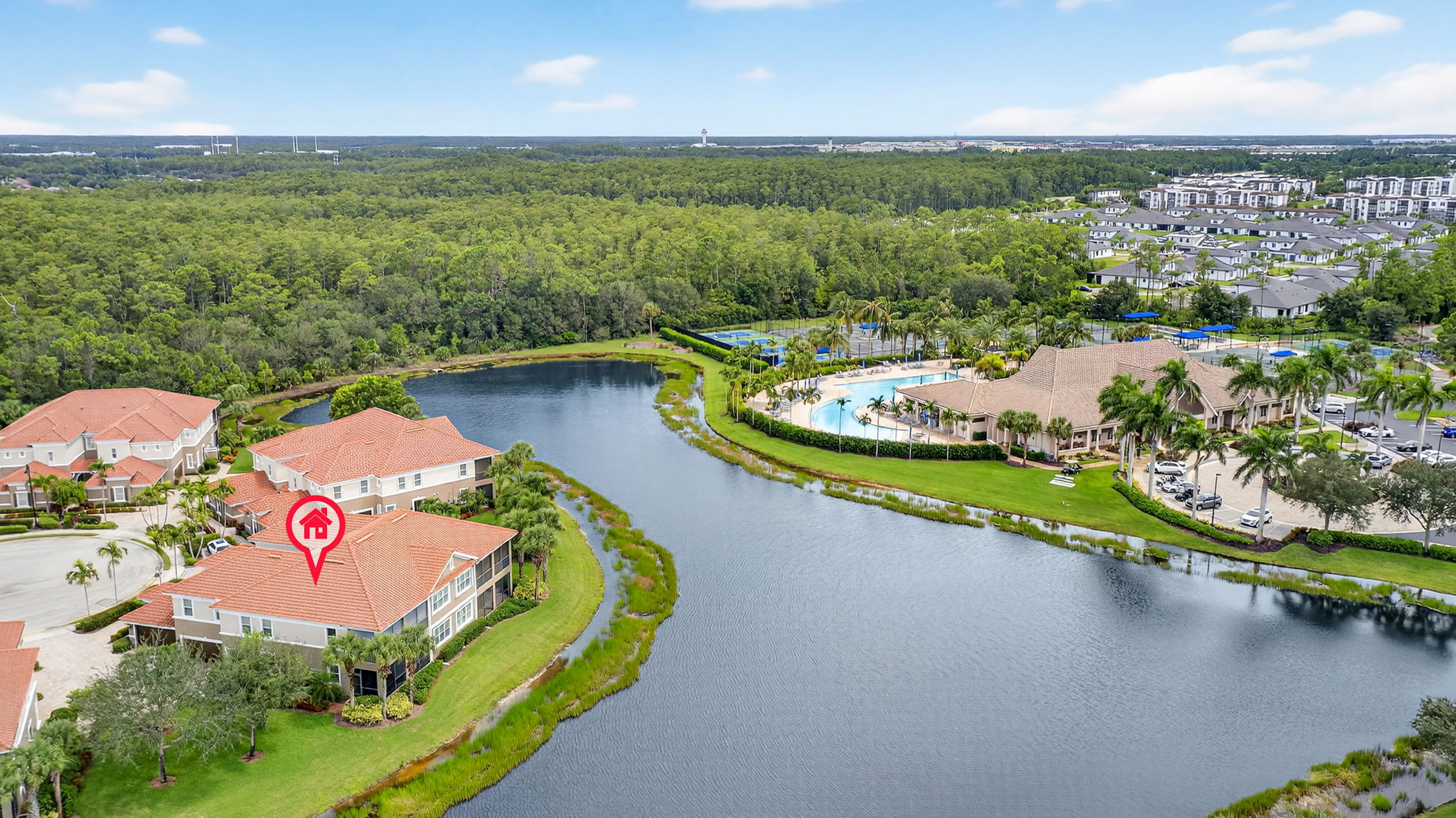 Aerial Rear Exterior 2 - marker