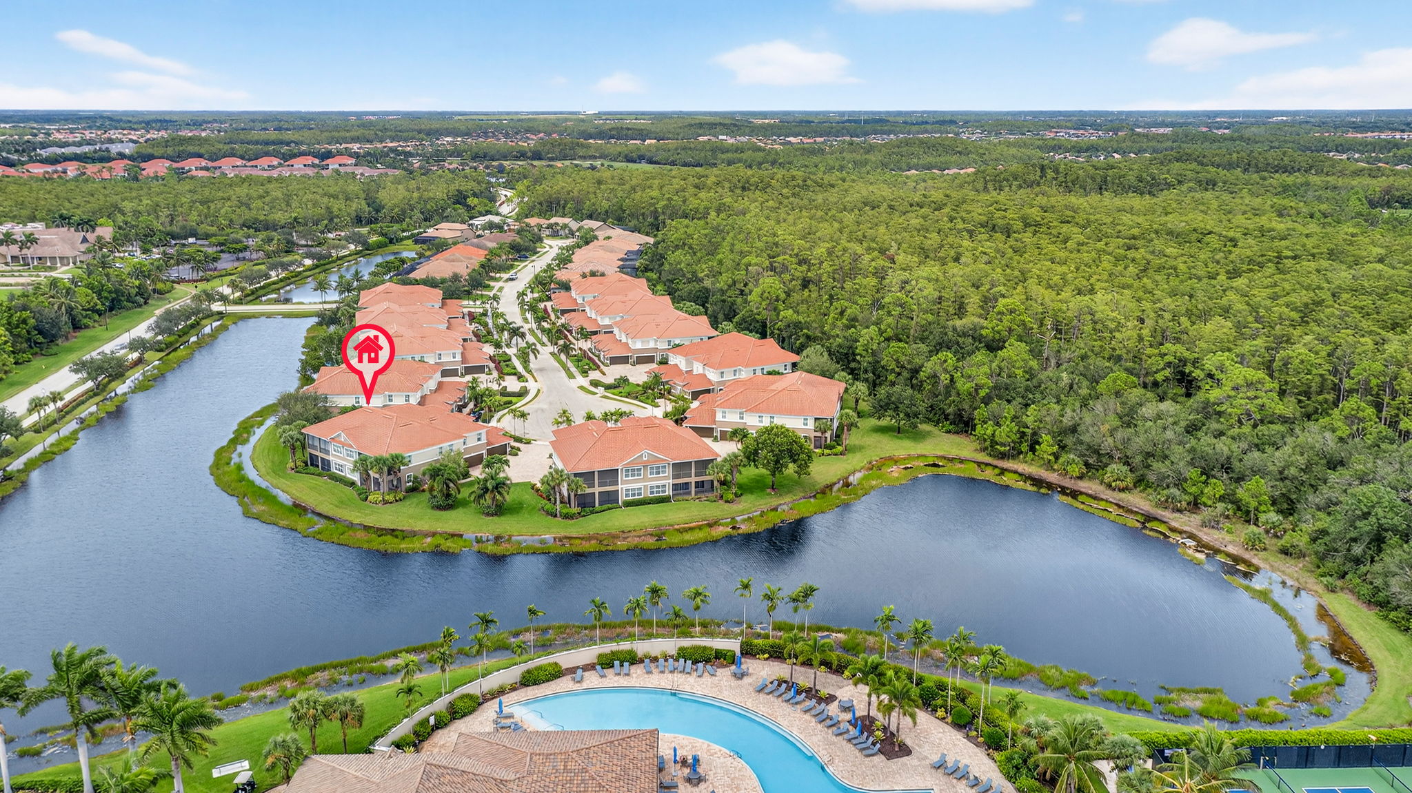 Aerial Rear Exterior 3 - marker