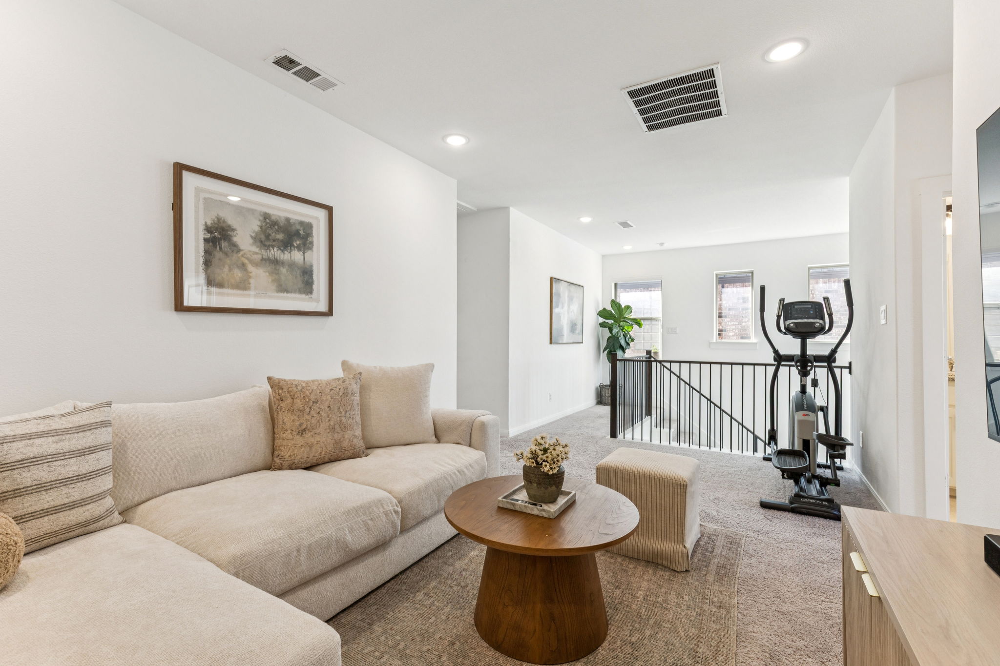 Upstairs Living Room / Game room