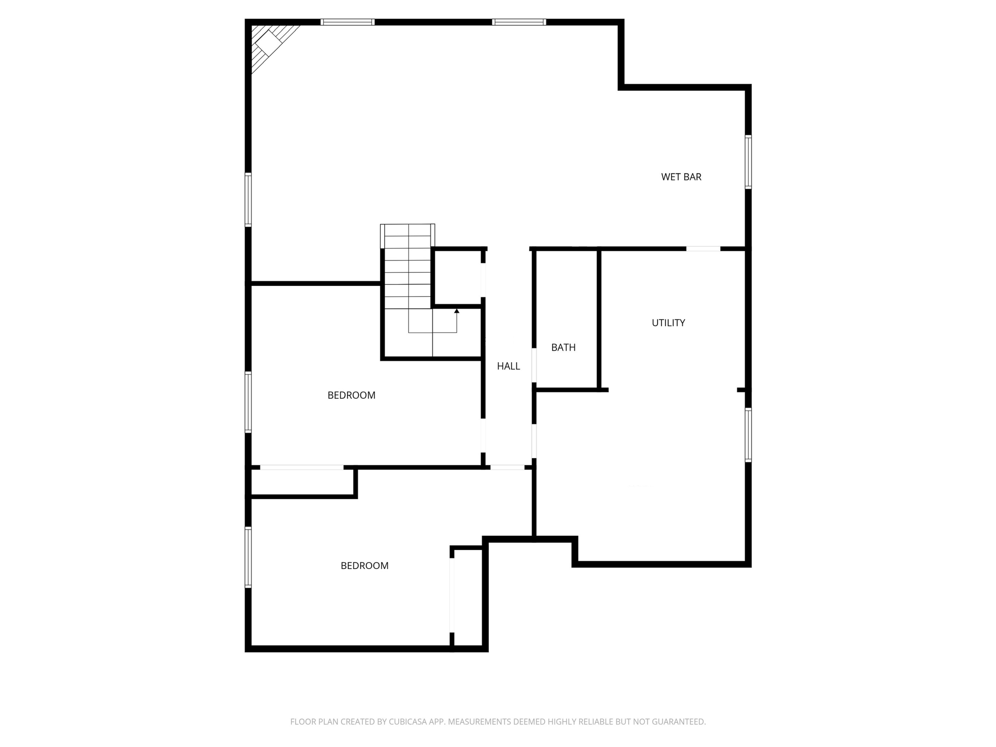 Floorplan - Finished Garden Level Basement
