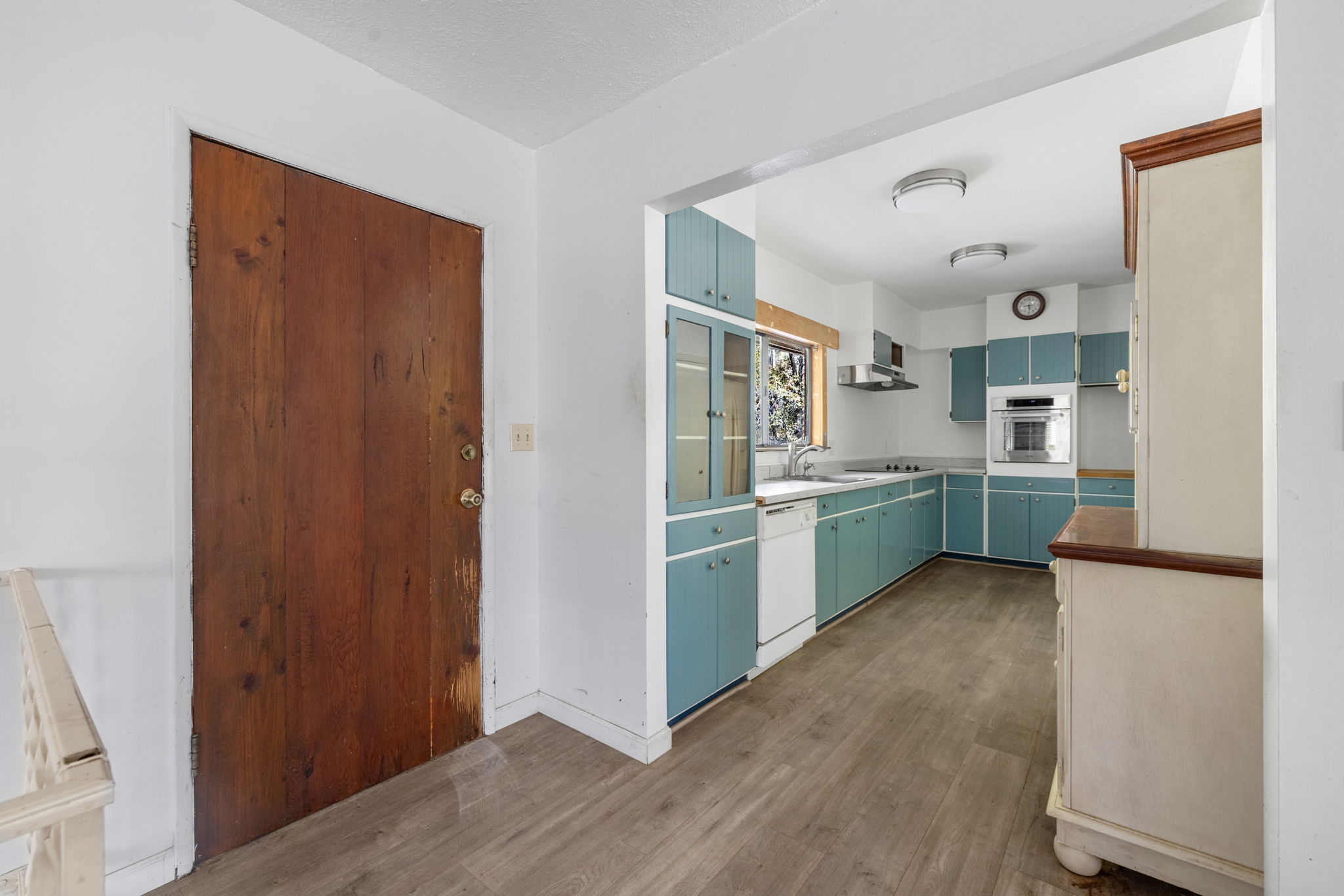 Foyer and Kitchen