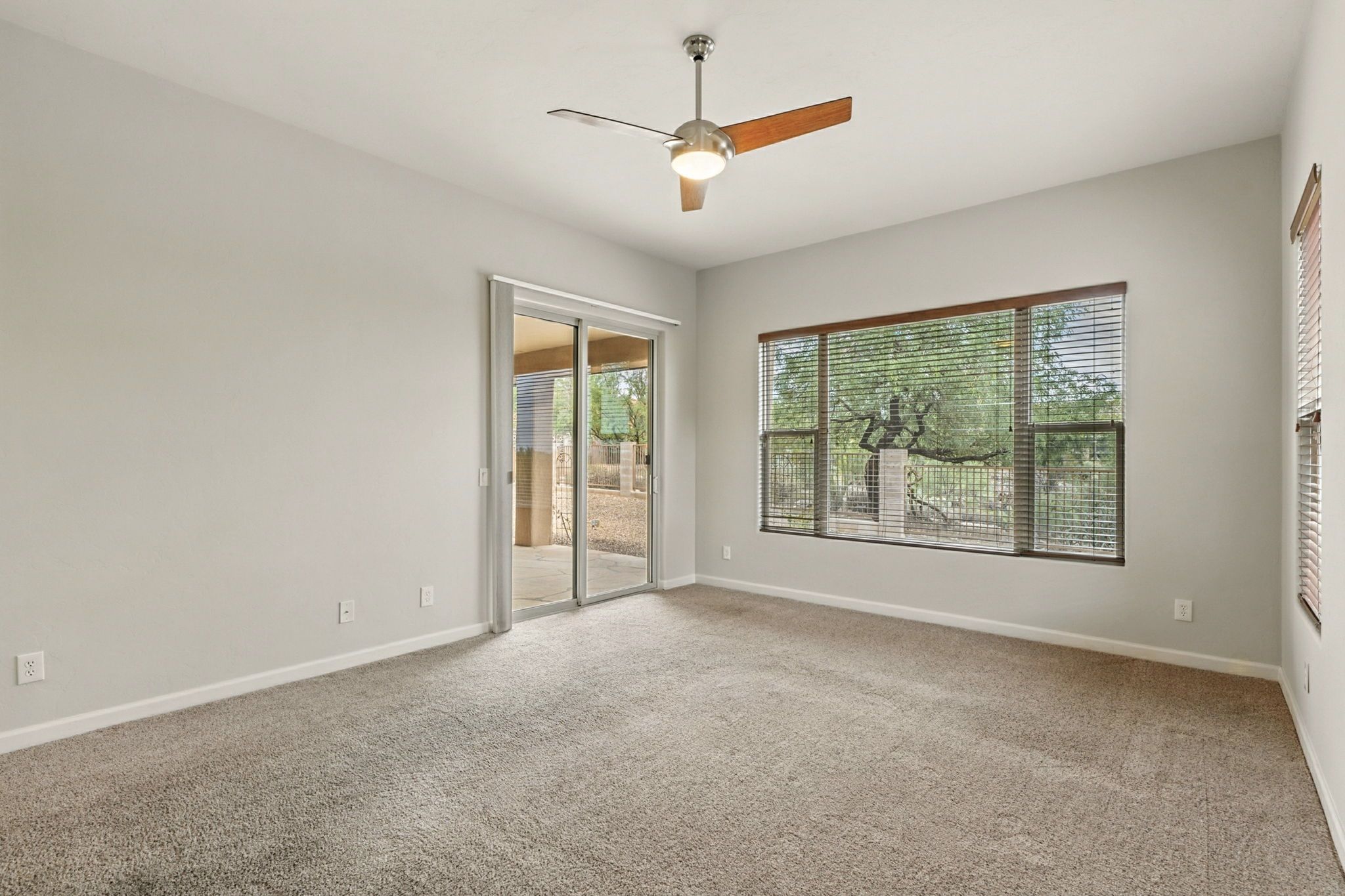 The owner's suite boasts natural desert views