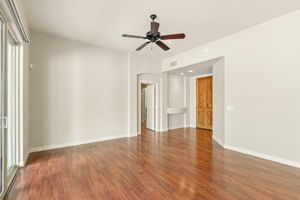 The interior has been freshly painted in a soft neutral palette throughout