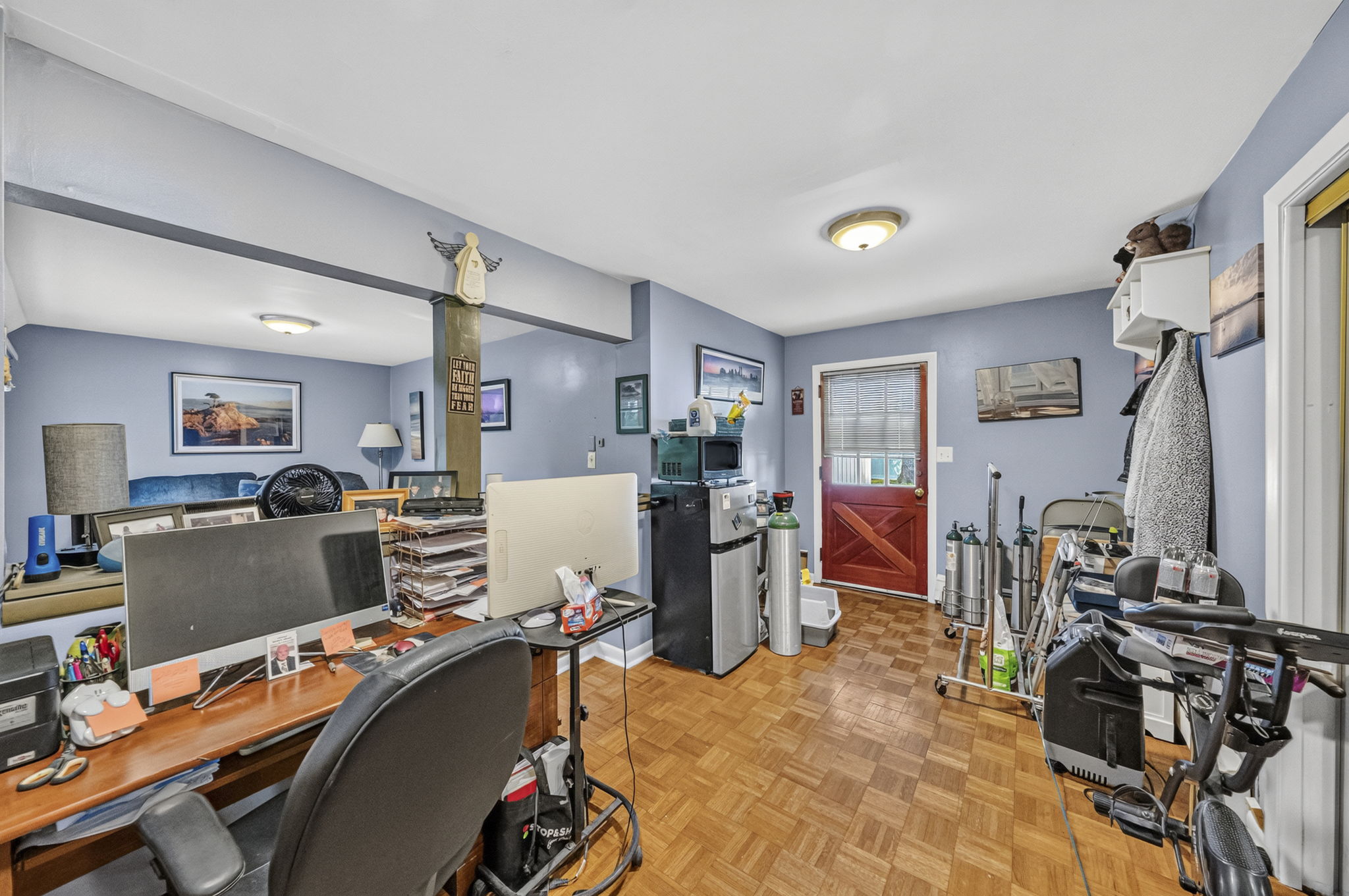 Part of Addition, Possible bedroom #5 & Den with Separate Entrance near Additional Bed & Bath