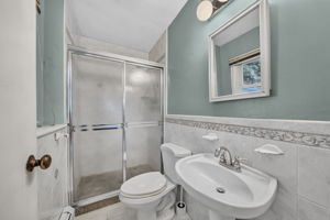 Main Bathroom-Ground Level by FAmily Room