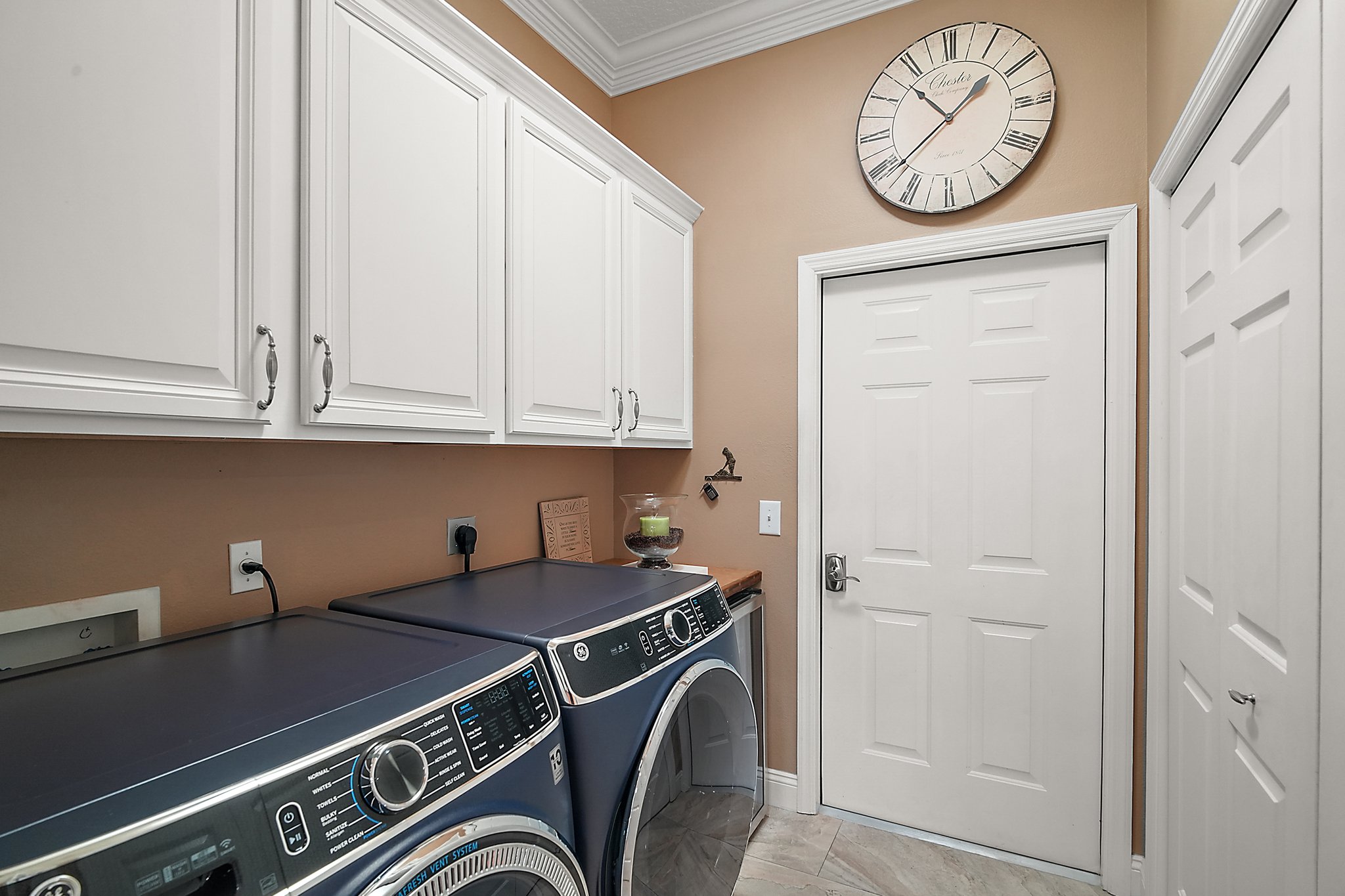Interior Laundry Room with Butler Pantry