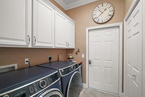 Interior Laundry Room with Butler Pantry