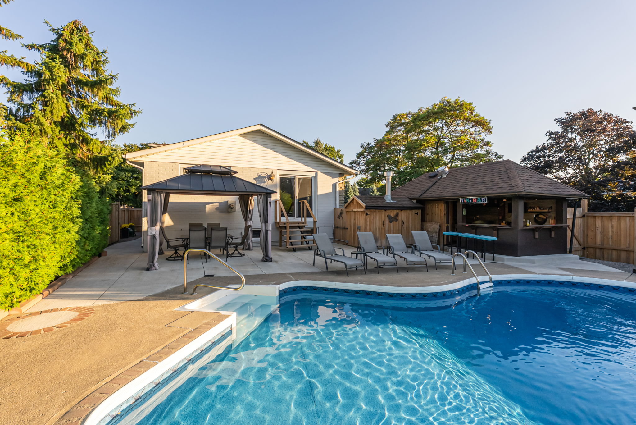 Pool, Gazebo & Cabana