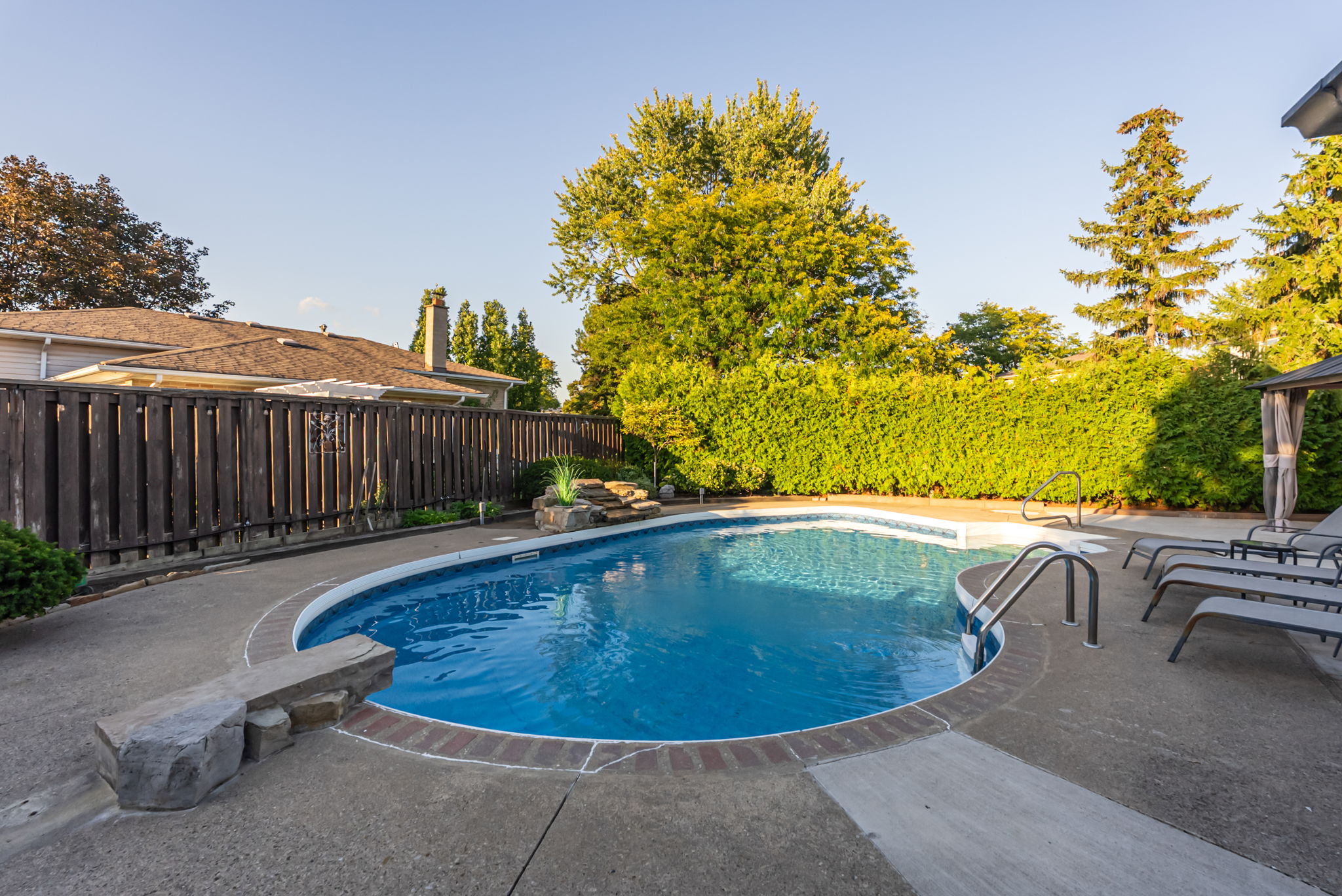 Private Backyard