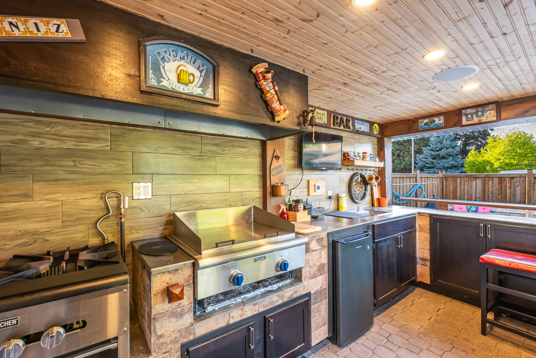 Thermador Grill & Fridge