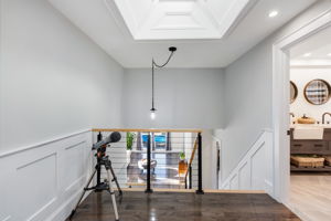 Skylight in Upper Hallway
