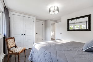 Bedroom 3 with Closets