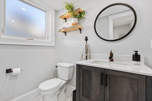 Updated Main Floor Powder Room