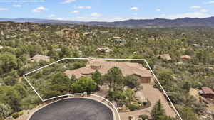 Aerial Front Lot Line