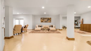 Lower level 2,268 sq ft
